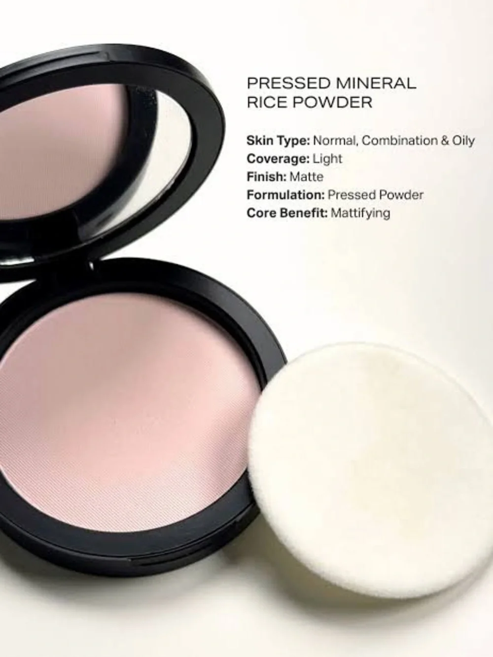 Mineral Pressed Setting Powder — Soft Pink